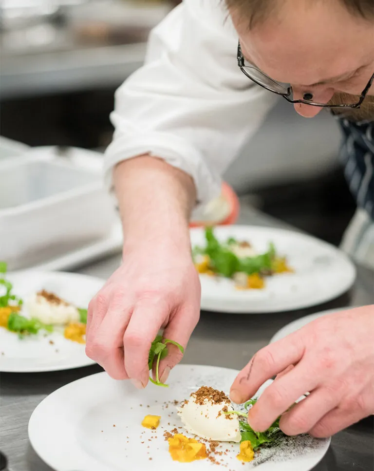 James Burton, Head Chef at Ginger Snap Catering